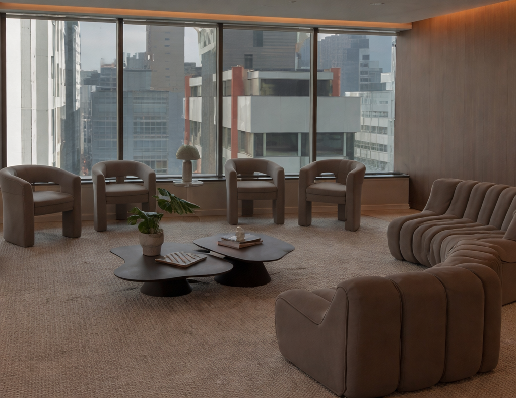 Ambiente sofisticado da clínica